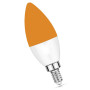 Bec LED 3W fără componentă albastră LuDream - Chihlimbar (E14)