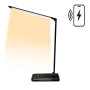 Lampă de birou LED fără componentă albastră LuDream Focus Charge+ Negru