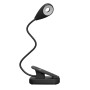 Lampă de citit cu LED fără componentă albastră LuDream Flexi – Roșu