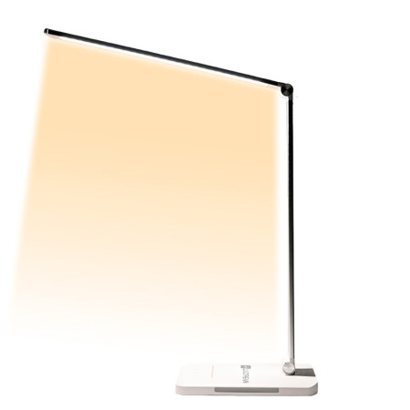 LED asztali lámpa kék összetevő nélkül LuDream Focus - Fehér