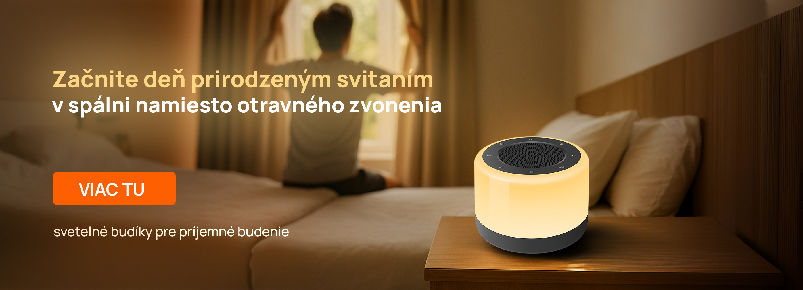Svetelný budík